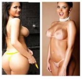 Fotos exclusivas do ensaio nu de Claudia Alende, a megan fox brasileira