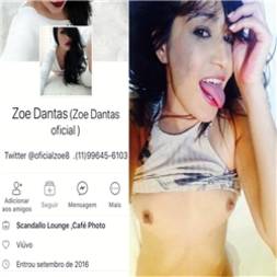 Zoe Dantas caiu na net mostrando tudo